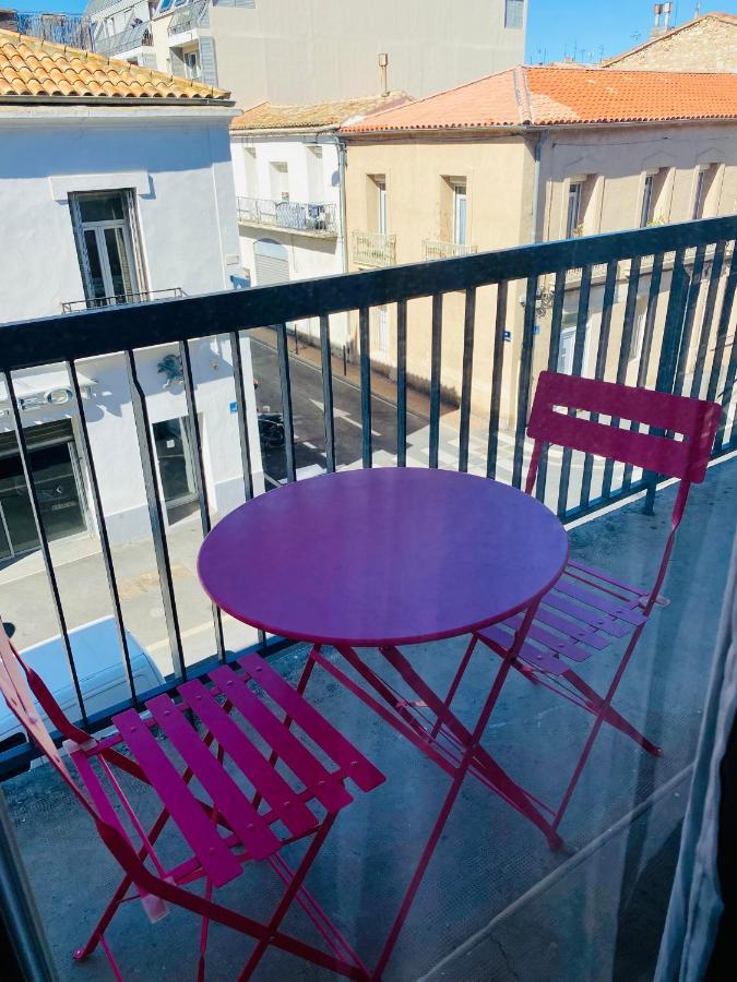 Appartamento "Le Jardin" Superbe T2 Parking, Clim & Terrasse ! Sète Esterno foto