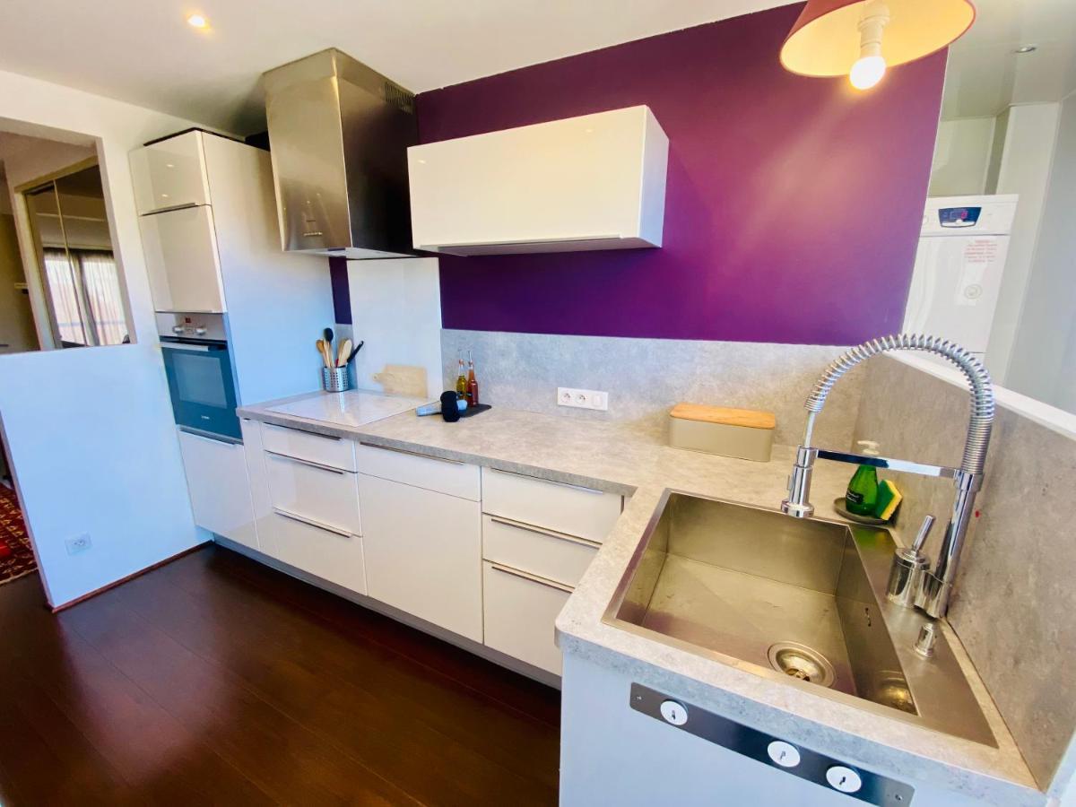 Appartamento "Le Jardin" Superbe T2 Parking, Clim & Terrasse ! Sète Esterno foto